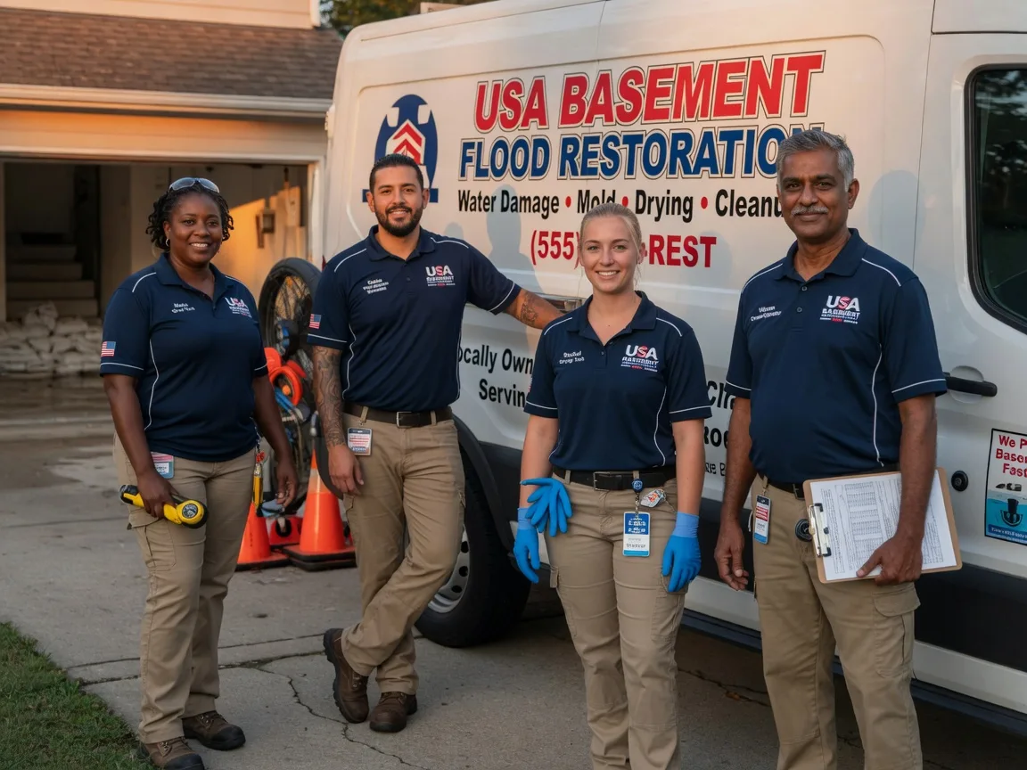 Basement Flood Cleanup company in Guntown, MS